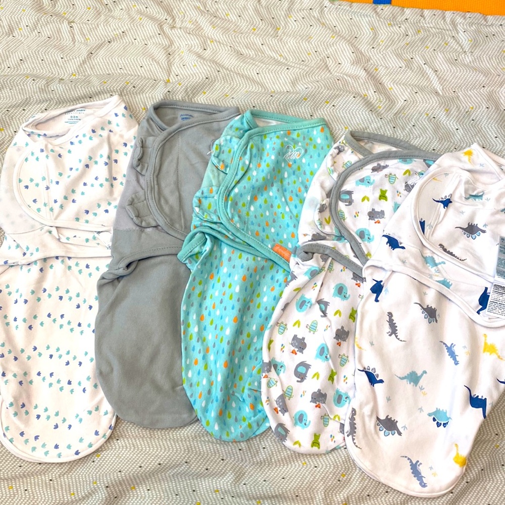 5 swaddleme swaddles. 0-3 months